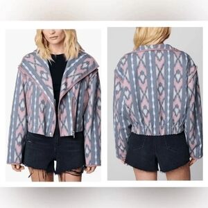 Blank NYC graphic print jacket